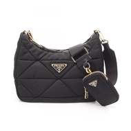 【二手】Prada PRADA TESSUTO QUILTING 1BC151RDJNF0632 尼龍肩包 女士 全新