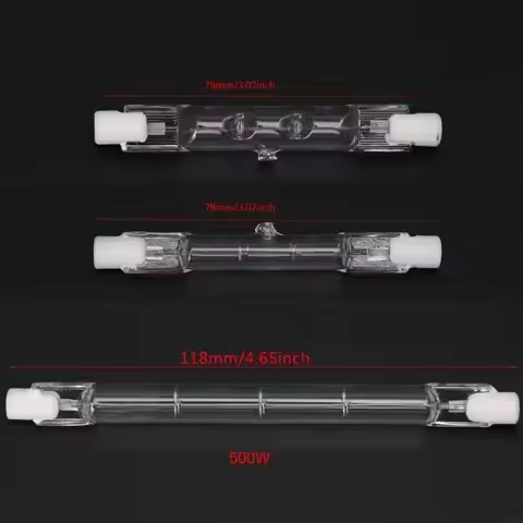 R7s Halogen Bulb 78mm 150W Dimmable 220-240V Energy Saving Warm White Linear Bulbs Floodlights Light
