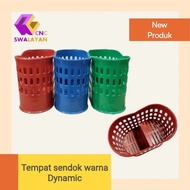 ( AJ ) Dynamic Color Spoon Holder / Spoon Fork Holder / Random Color Spoon Holder / Spoon Holder