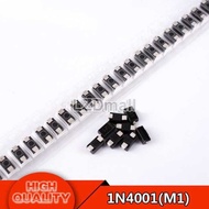 100pcs IN4001 Diode SMA M1 1N4001 SMD 1A 50V Rectifier Diode