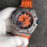 AP_ audemars_ Royal Oak Offshore international st Series 15710 Orange Disc Diving Watch automatic chain machine core men 3120 watches 42 mm