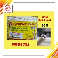 Kabel NYM 2 x 2.5 mm Supreme 50 Meter / Kabel 2 x 2,5 50M Supreme