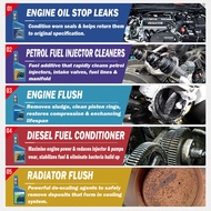 Lubrimaxx engine oil stop leakpetrol fuel cleanerdiesel fuel cleanerradiator flushengine flushengine oil treatment