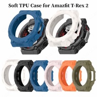 TPU Case for Huami Amazfit T-Rex 2 Soft Silicone Cover for amazfit Trex 2 Protective Shell Frame Smart Watch Accessories Color