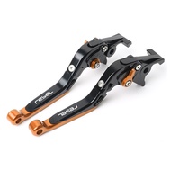 คันโยกคลัตช์เบรกแบบปรับได้พับได้สำหรับรถจักรยานยนต์ Honda Rebel 500 Rebel300 CMX300 CMX500 CMX 500/3