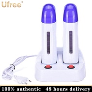 Kemei 2 ที่นั่งเครื่องนวดไฟฟ้าเครื่องกำจัดขนไฟฟ้าสามารถเต็มไปด้วยผมการกำจัดพาราฟิน Heater ละลายเครื่