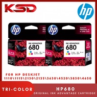 HP 680 Black Single / HP 680 Colour Single / HP 680 1 + 1 (Black+Colour)/ HP 680 Combo Ink Cartridge