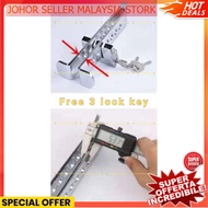 Adjustable Clutch Flush Cover Hood Safe Kunci Padel Throttle Hole System Key Pedal Brake Lock Car Lo