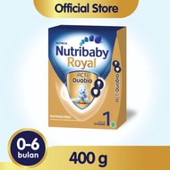 Nutribaby Royal 1 Plain 400 gr usia 0 - 6 Bulan Susu Bayi Nutrilon