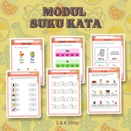 [PDF WORKSHEET] MODUL LATIHAN SUKU KATA 52 PAGES | SOFTCOPY WORKSHEET | PDF | EDUKIDS