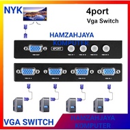 VGA switch 4 port VGA SWITCHER 4PORT 4X1 4 Port VGA Switch 4porT (4IN 1OUT) vga GAINTECH