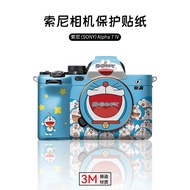 Suitable for Sony A7M4 Camera Protective Film a74 Body Sticker Camera Accessories Frosted Doraemon 3