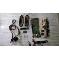 (AC307) Haier L32M10 Mainboard, Powerboard, Tcon, Tcon Ribbon, Cable, Speaker. TV Spare Part