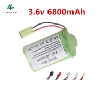 3.6V NI-MH Battery AA 6800mah 3.6V Rechargeable Batteries Pack For Rc Toys Racing Car Trucks Tanks T