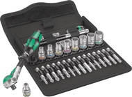 Wera 05004016001 8100 SA 6 Zyklop Metric Speed Ratchet Set 28 Piece 1/4" Drive Wera Tools 0500401600