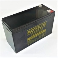 【Daily use at home】Motolite UPS Battery 12V 7Ah 20hr OM7-12 12 Volts 7 Ampere Rechargeable Back up B
