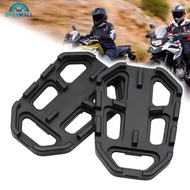 OPENMALL 1Pair Motorcycle Extender Footrest Pedal Rest Foot Peg Pad For BMW R1200GS G310GS S1000XR F