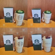 星巴克雙飲杯送禮必選不鏽鋼保溫杯316醫用級材質便攜隨4 保溫杯 水杯 水壺 戶外 保溫瓶