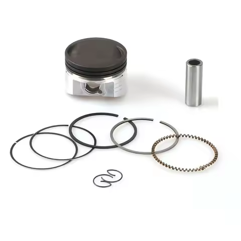 52.4mm Piston 14mm Pin Kits For Horizontal Lifan125cc Dirt Pit Bike LF150CC Pitbike 56.5 Ring 1P56FM