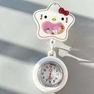 HelloKitty Cat Shaker Telescopic Breast Watch Nurs HelloKitty Cat Shaker Retractable Chest Watch Nur