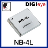 DIGIEYE/GLOBAL CANON BATTERY NB-4L NB4L