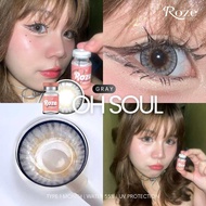 เลนส์ไฮโดรเจล คอนแทคเลนส์ Oh Soul Gray (Roze lens) ขนาดบิ๊กอาย
