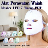Photon Therapy LED Mask 7 Colors Charging Facial Care Tool Use PDT Light Led Mask