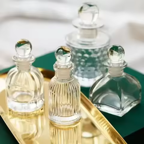 50ml-200ml Glass Portable Refillable Perfume Bottle Cosmetic Container Empty Spray Atomizer Travel S