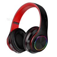 B39 headphones Wireless Headsets Headphones Bluetooth 5.0 Colorful LED Bass Stereo Wireless Headphones Ove-Ear Headphone