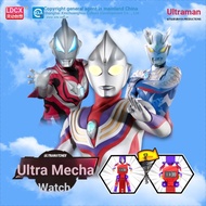 Smart Ultraman Watch Q Change Mecha Deformation Children Boys Girls Luminous Electronic Watch Toys