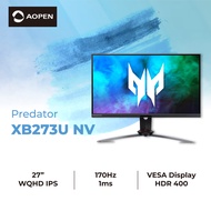 ACER PREDATOR XB273U NV 27-Inch IPS WQHD 170Hz 1ms Zero Frame Slim Flat LCD G-Sync Gaming Monitor [2560x1440]