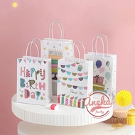 Hbd paper bag/hbd motif paper bag/Birthday souvenir bag/elegant Gift bag