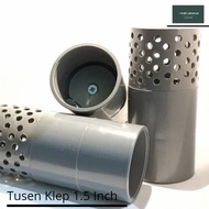 Foot Klep / Tusen Klep Pvc Pipa 1 1/2 Inch