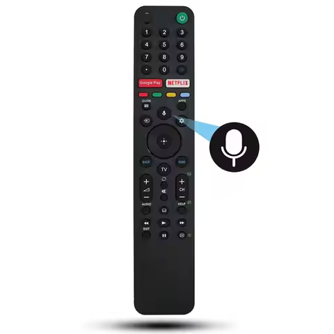 RMF-TX500P for Sony TV Remote Replacement，Compatible with Sony Bravia XR/XBR/KD Series 4K/8K LED OLE