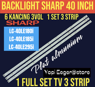 BACKLIGHT TV LCD LED SHARP 40 INCH LC 40 LE180i LC 40LE185i LC 40LE295i BACKLIGHT TV 40 INCH