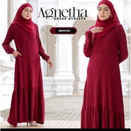 LELONG🔥 DRESS AGNETHA BYREEFA SAIZ 3Xl