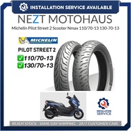 Michelin Pilot Street 2 Scooter Nmax 110/70-13 130-70-13