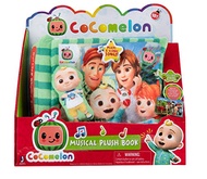 CoComelon Nursery Rhyme Singing Time Plush Book, Featuring Tethered JJ Plush Character Toy, for JJ’s