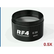 MICROSCOPE HIGHER LENS 0.5X RF4
