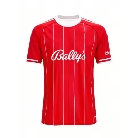 25-26 Nottingham Forest FC Home and Away Footbool Jersey T-shirt Comfortbale T-shirt Same for Adults