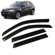 Window Visor for BMW X5 E70 2007 2008 2009 2010 2011 2012 2013 Weathershied Door Visor Wind Sun Rain