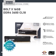 KLEVV BOLT X 16GB DDR4 3600 XMP CL18 UDIMM (Desktop)