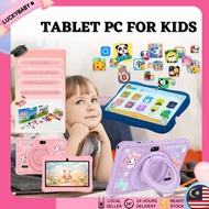 Tablet for Kids WIFI Dual Cameras Education Tablet 7 Inch Tablet Budak Android Tablet for Kids Learn