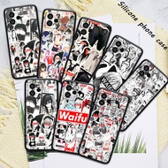 OPPO A18 A38 A58 A78 4G A98 F23 Reno 8T 5G 7z 8z 7Lite 792H Waifu Anime Soft Silicone Phone Case