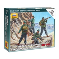 Figure German Gebirgsjager Scale 1:72 Zvezda
