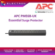 APC SurgeArrest Essential 250V 6 Outlets Surge Protector (2m) PME6B-UK