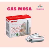 Box OF 10 N2O ISI / MOSA CREAM GAS PILLS FROM PINK PINK INGREDIENTS & DRINK MIXING TOOLS