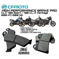 BRAKE PAD CFMOTO 800NK 800 NK/800MT 800 MT/700CLX 700 CLX SPORT/700CLX 700 CLX HERITAGE HIGH PERFORM