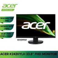 Acer EK241YE Zero Frame 23.8" Flat Monitor (UM.QE1SM.E01) (IPS Panel-Full HD-1ms(VRB)-Zero Frame-100