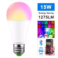 Bluetooth Smart LED Light Bulb E27 15W